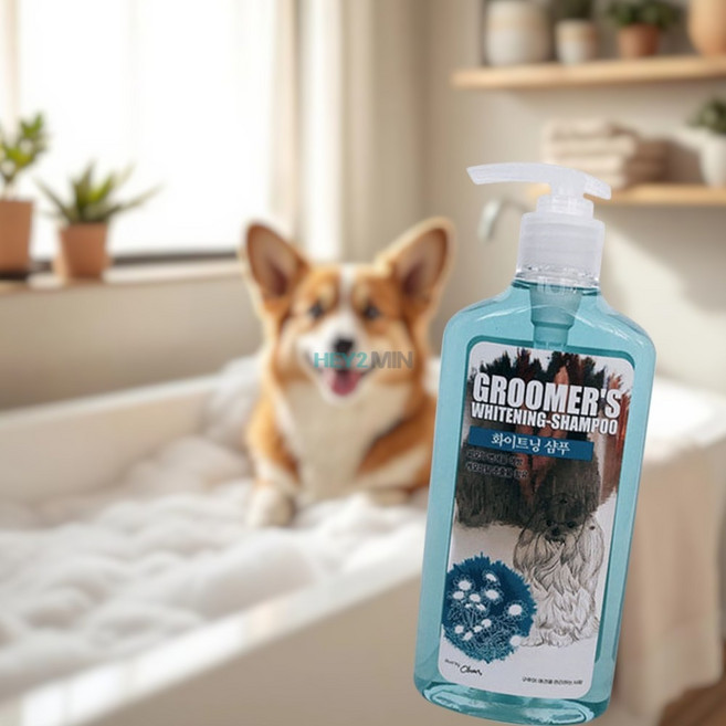 화이트닝샴푸 400ml 알러지완화 냄새제거 고양이 피부진정