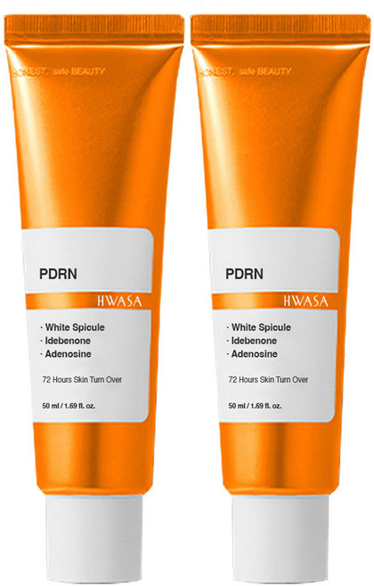[화사] PDRN 피디알엔 턴오버 스피큘 미세침 크림, 50ml, 2개