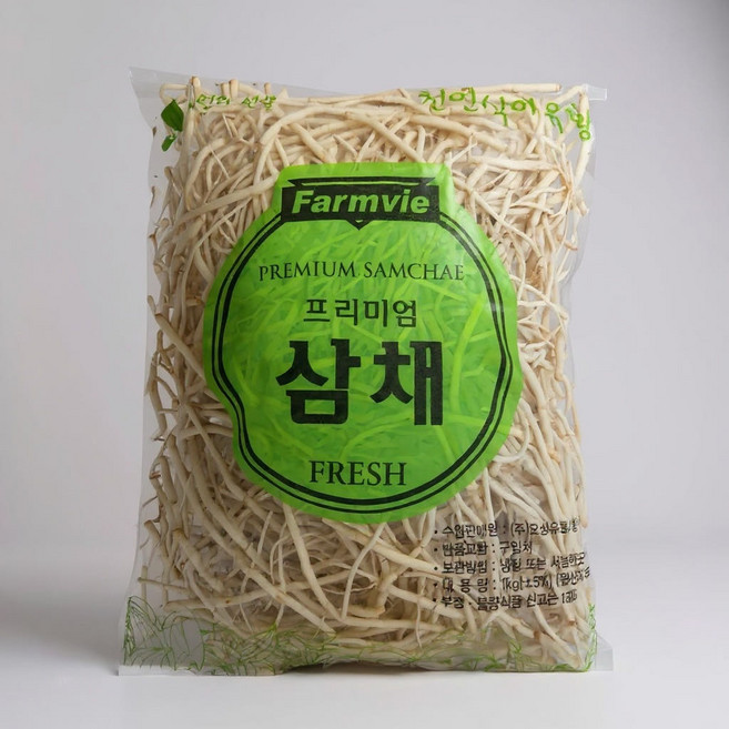 삼채 삼채나물 건강한효능 뿌리채소 자연나물 1kg, 1개