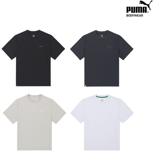 한정특가 [푸마]남녀공용 우븐 반팔 언더셔츠 유니 1종 택일