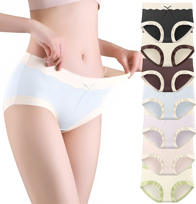 RS1 여성 모던 비스코스 50수 노라인 팬티 7종 세트
