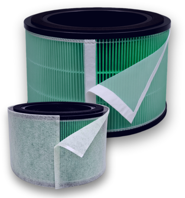 LG 공기청정기 퓨리케어 필터 360 해파+탈취+펫케어망+필터세이퍼 호환, 1세트, AS305DWWL