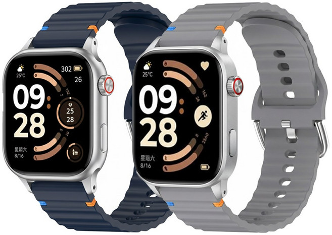 샤오미 레드미워치5 라이트 / 액티브 엣지 컬러 스트랩 밴드, 네이비 22mm, 1개