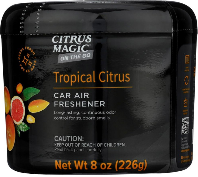 가정용 시트러스 매직 반려동물 냄새 흡수형 고체 방향제 공기청정기 신선한 시트러스 용품 필수 8온스 3팩, Fesh Citrus