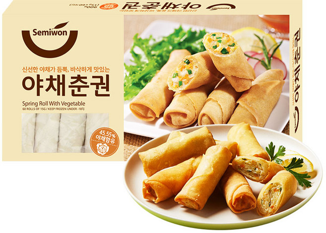 야채춘권 (15g x 60개입), 900g, 2개