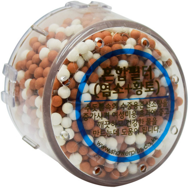 염소제거볼/황토혼합 SF-300A 필터 1개입, 1개