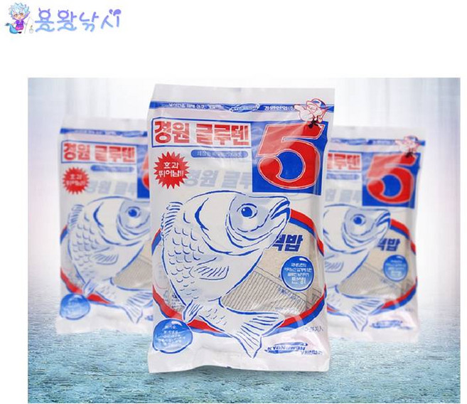 경원 글루텐 5 낚시용품 낚시집어제, 1개