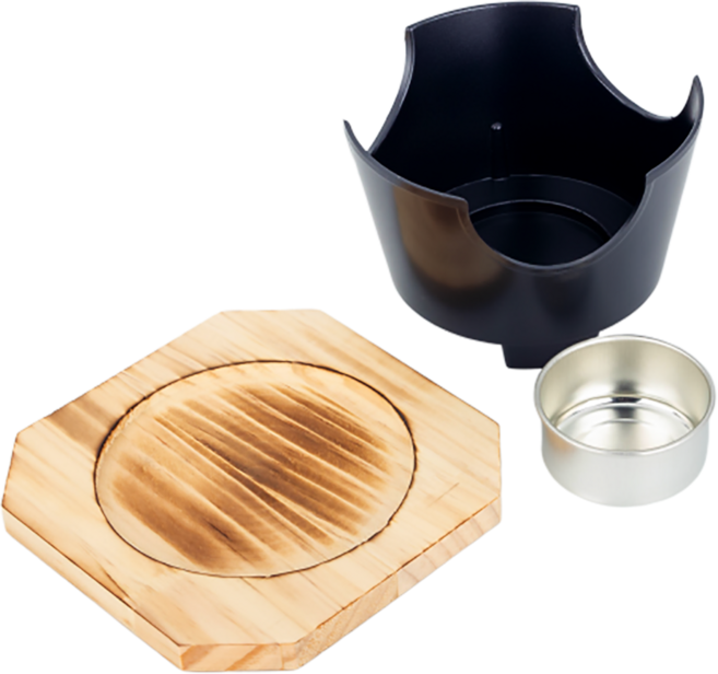 킹서진 미니화로 (미니그릴 샤브샤브 스끼야끼냄비 미니 화로 받침 SET), 1개, 미니화로받침SET