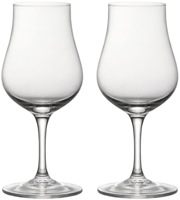 루메이크 테이스팅 노징 글라스 위스키 잔, 2개