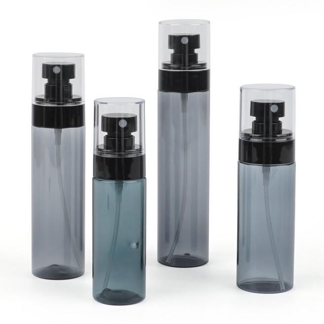 블랙 톤 속이 보이는 스프레이 공병, 100ml, 2개