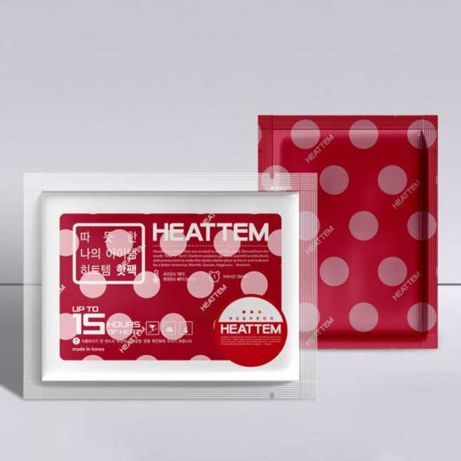 히트템 레드90g 다용도핫팩 일반형 주머니용핫팩_최신생산, 240개