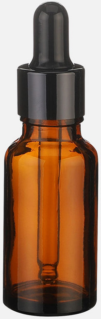 향수용기 블랙유광 뚜껑 스포이드 브라운 공병 20ml 30개