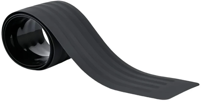 차량 범퍼 스트립 플레이트 범용 스크래치 몰딩 고무 후면 액세서리 커버 트림 패드 자동차 트렁크 가드 방지, 1개, 104x9cm