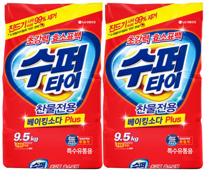 수퍼타이 베이킹소다플러스/슈퍼타이, 9.5kg