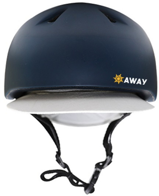 어웨이 플립바이저 어린이 헬멧, 네이비, 1개