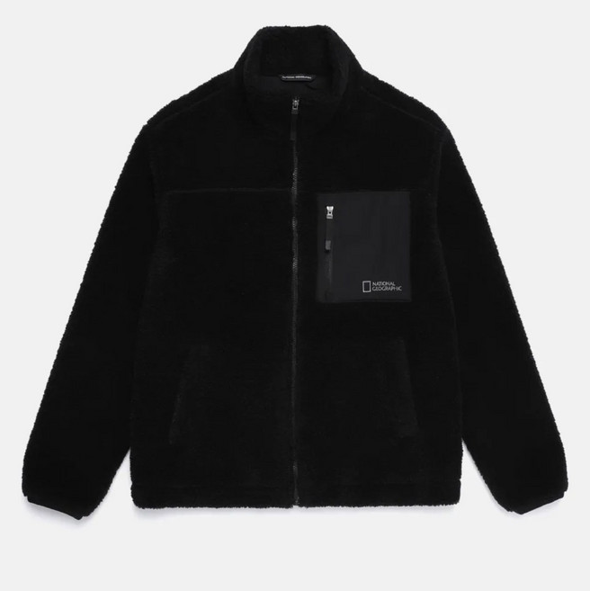 [매장정품] 내셔널지오그래픽 플리스 GD511070211 뽀글이 후리스 집업 점퍼+의류압축팩