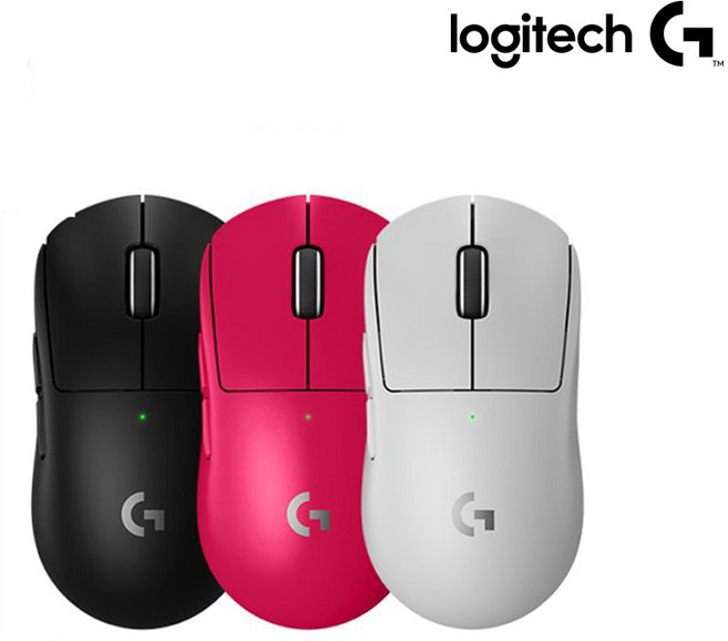 로지텍코리아 G PRO X SUPERLIGHT 2c 미니 무선 게이밍 마우스, 핑크