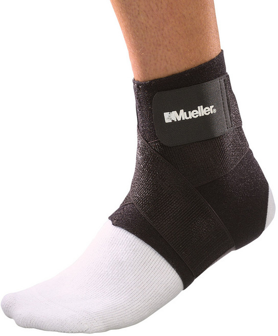 뮬러 발목 보호대 신형 낱개 1개 발목아대 발목밴드 발목보호, SM (250mm~270mm), 블랙