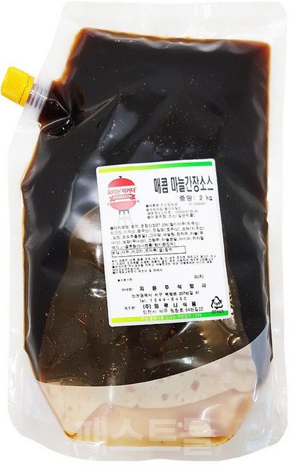 이거다 매콤 마늘간장소스, 2kg, 1개