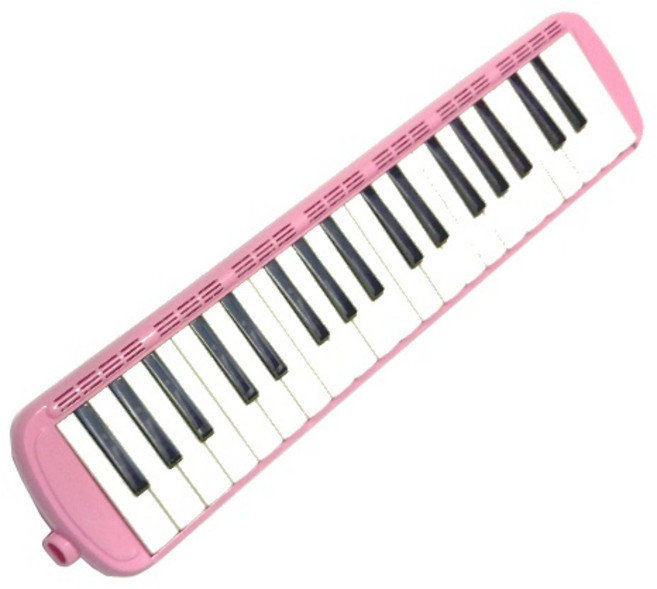 37鍵口風琴 MS-37P, 粉色, 詳見包裝
