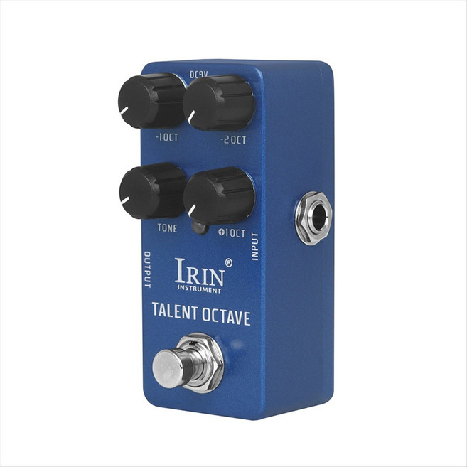 Irin RS-19 Talent Octave Guitar Effect Pedal 3 옥타브 별도 사운드 효과 진정한 바이 패스 페달 기타 액세서리