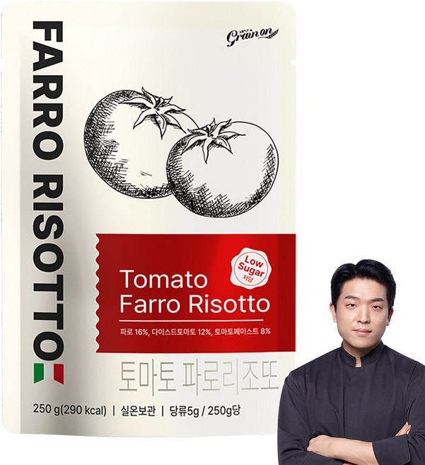 그레인온 토마토 파로 리조또, 250g, 1개