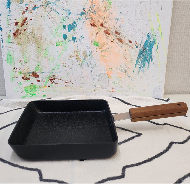 드림셰프 오슬로 인덕션 에그 라지팬, 21 x 18 cm, 1개