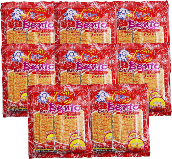 벤토 스위트 앤 스파이시 어포, 72g, 8개