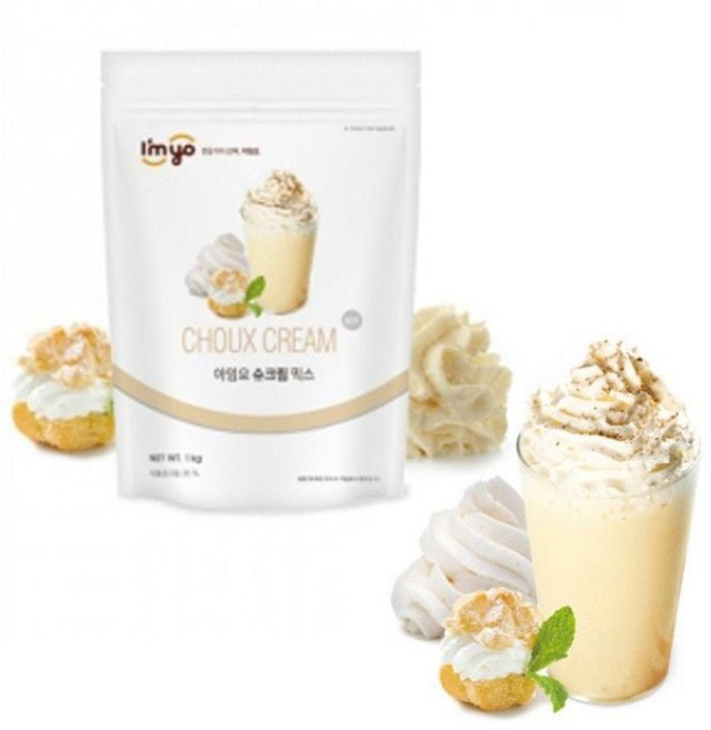 슈크림 믹스 1kg 슈크림라떼 슈크림프라페 프라페가루 eve*08530vw, 1개, 1