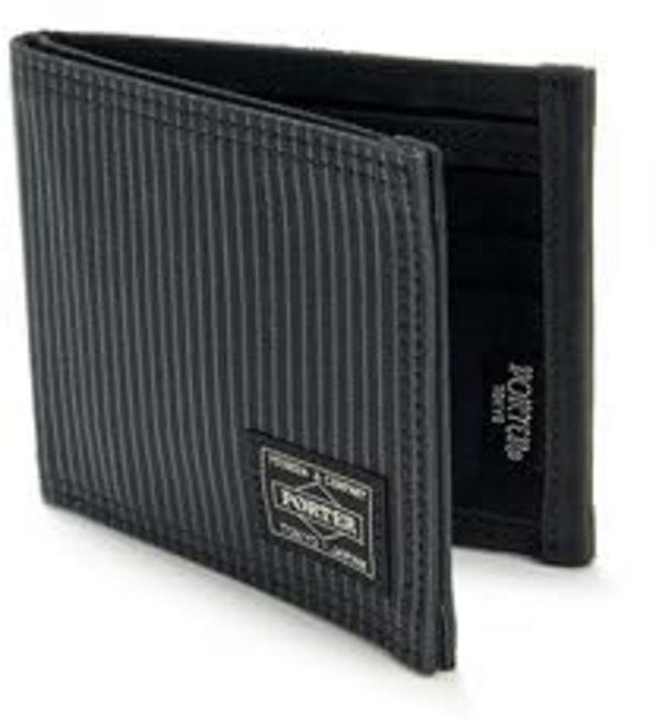 요시다 가방 포터 PORTER 이중 접이식 지갑 DRAWING/드로잉 650-09781 블랙