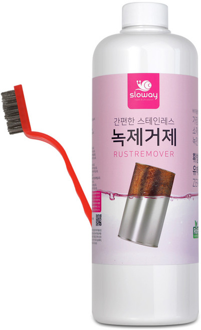 슬로웨이 녹물제거제 대리석녹물제거 타일녹물제거 녹제거제, 1L, 1개