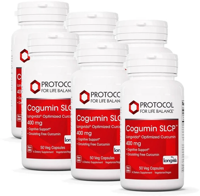 Protocol for Life Balance Cogumin SLCP 400mg 베지캡슐 50정, 6개 - 쿠팡