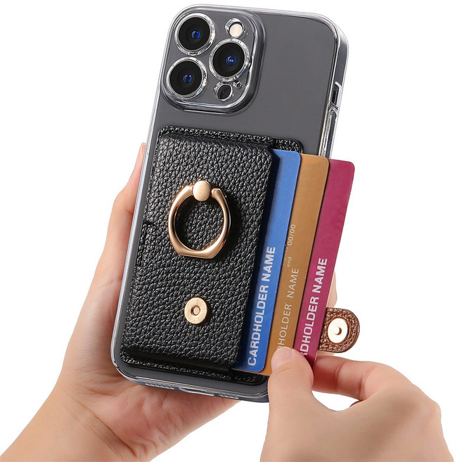 세상의모든제품 모토로라 엣지70 가죽 카드수납 스마트링 케이스