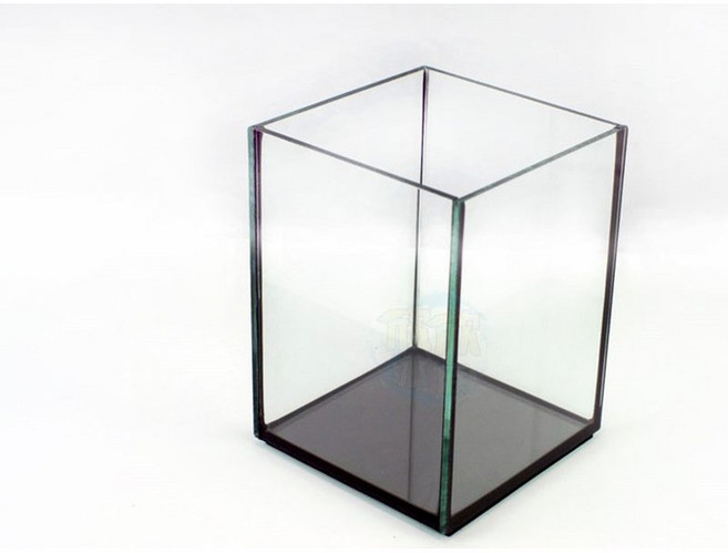 欣欣水族 M34 鬥魚缸 15*15*20(透明膠) 加送防震墊 5MM玻璃, 1個