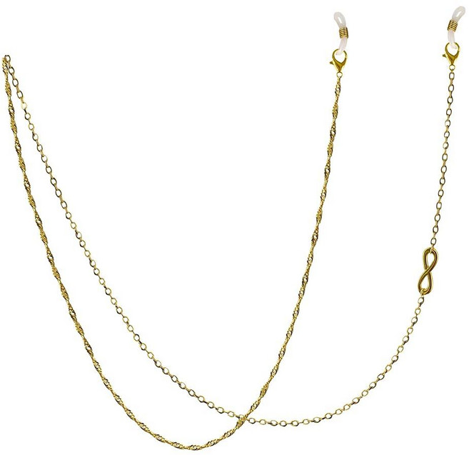 디자이너 감성 안경 체인 여성 프리미엄 세련된 멀티 홀더 목 주위의 프리미엄 골드 버터플라이 139902