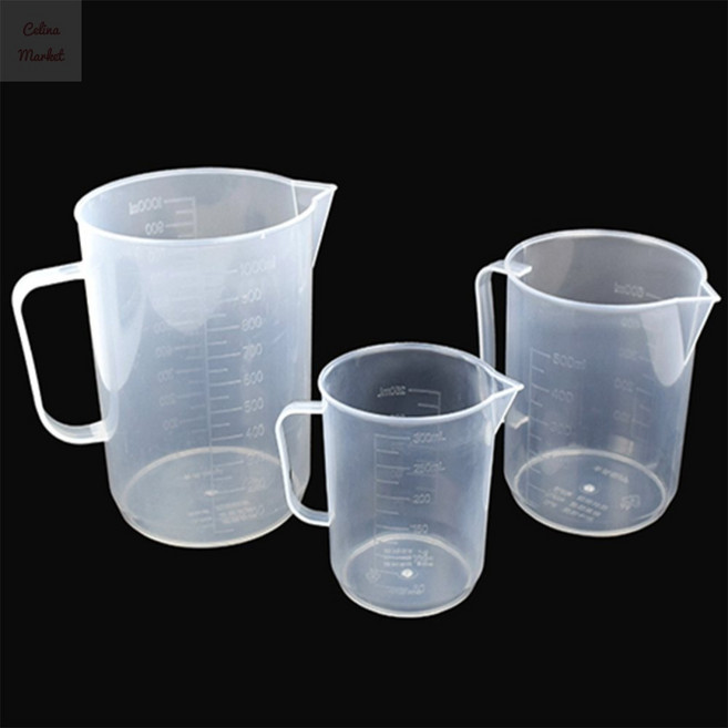 글라라마켓 계량컵 플라스틱손잡이컵, 1000ml