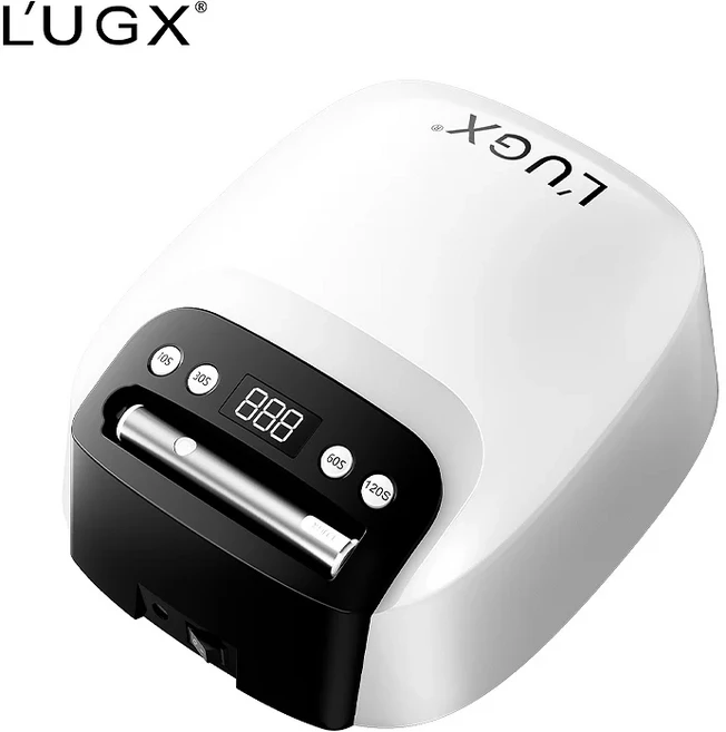 베이스젤 탑젤 제네일L'UGX 전문가용 UV LED 네일 램프 가정용 경화 램프 넓은 작업 공간 및 핸드 드라이, 1, 02 Plug-in version