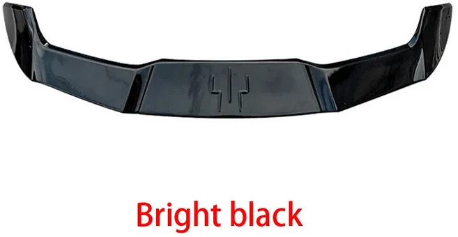 2021-2025년형 지크르 X MC-X 스타일 유광 블랙 리어 트렁크 카 윙 액세서리, 01 Bright black