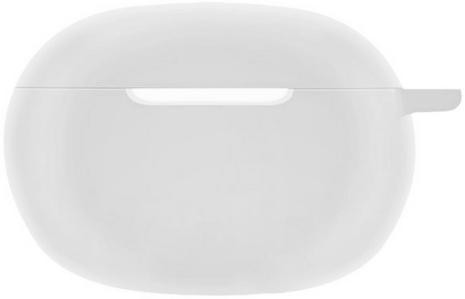 Apple Beats 스튜디오 버즈 실리콘 키링 케이스, Beats 스튜디오 버즈 실(화이트)