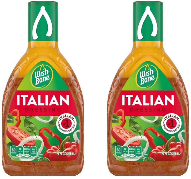 Wishbone 이탈리안 드레싱, 2개, 709ml