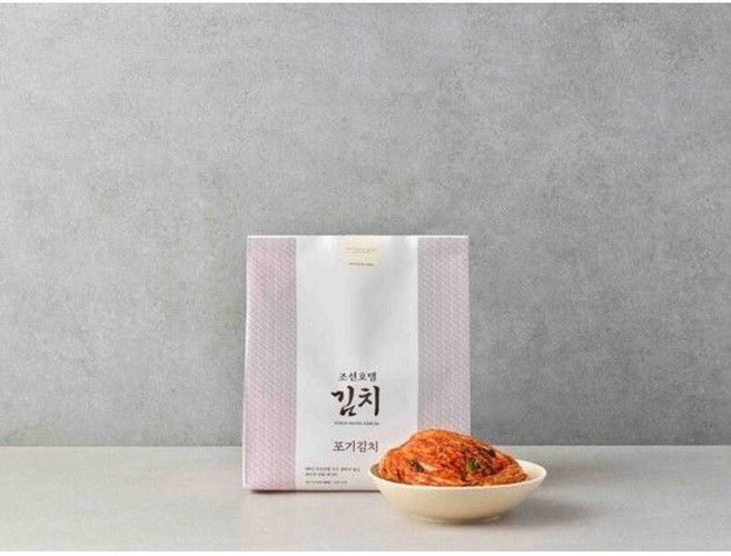 신세계푸드 [조선호텔김치] 포기김치 8kg 178258, 없음, 1