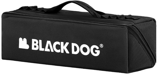 BLACKDOG 접이식 캠핑장비 수납 가방 CBD2450XB020, 1개, 블랙