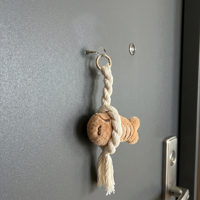 2026년 새해 행운 액막이 인형 키링 차량용 개업 집들이 선물, 1개, 명태(종)액막이