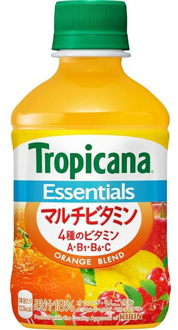 트로피카나 에센셜스 멀티 비타민 280ml 페트병×24개