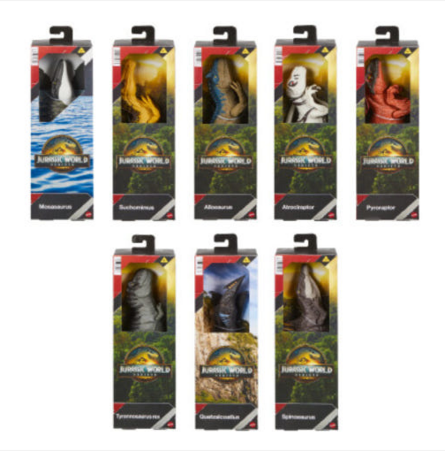 쥬라기 월드 새로운 시작 12인치 피규어 ASST (랜덤발송), 1개
