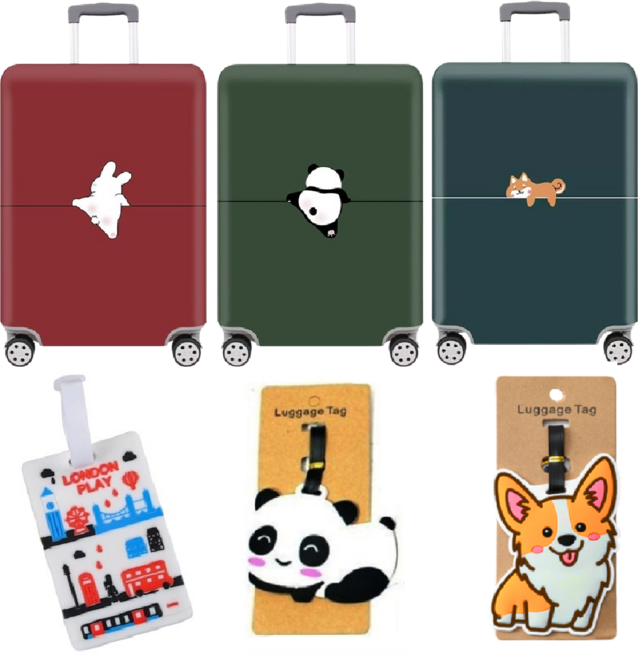 캐릿비 캐리어 커버 + 네임택