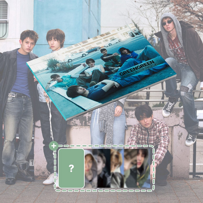 [사은품] 코르티스 앨범 2집 EP 그린그린 CORTIS GREENGREEN 레드레드 일반반, STREET (블루) + 사은품