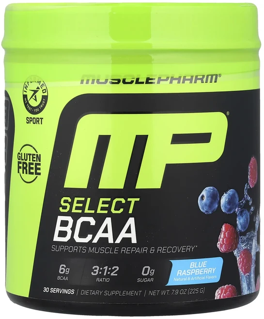 몸관리하세요 겨울입니다 MusclePharm Select BCAA 블루 라즈베리 225g(7.9oz) 특별관리진행, MusclePharmSelectBCAA블루라즈베리225, 225g, 1 - 쿠팡