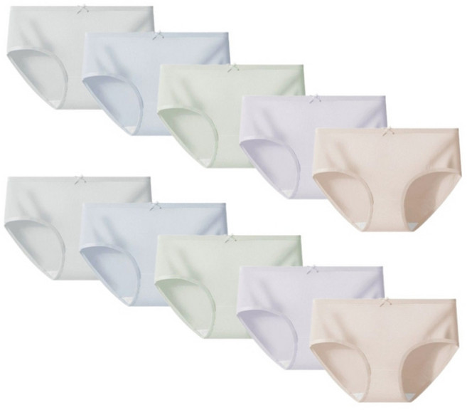 아로마드 데일리 순면 여성 팬티 10장