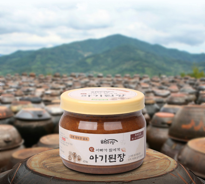 하늘터밭 국산콩 수제 아기 된장, 1개, 아기된장, 250g